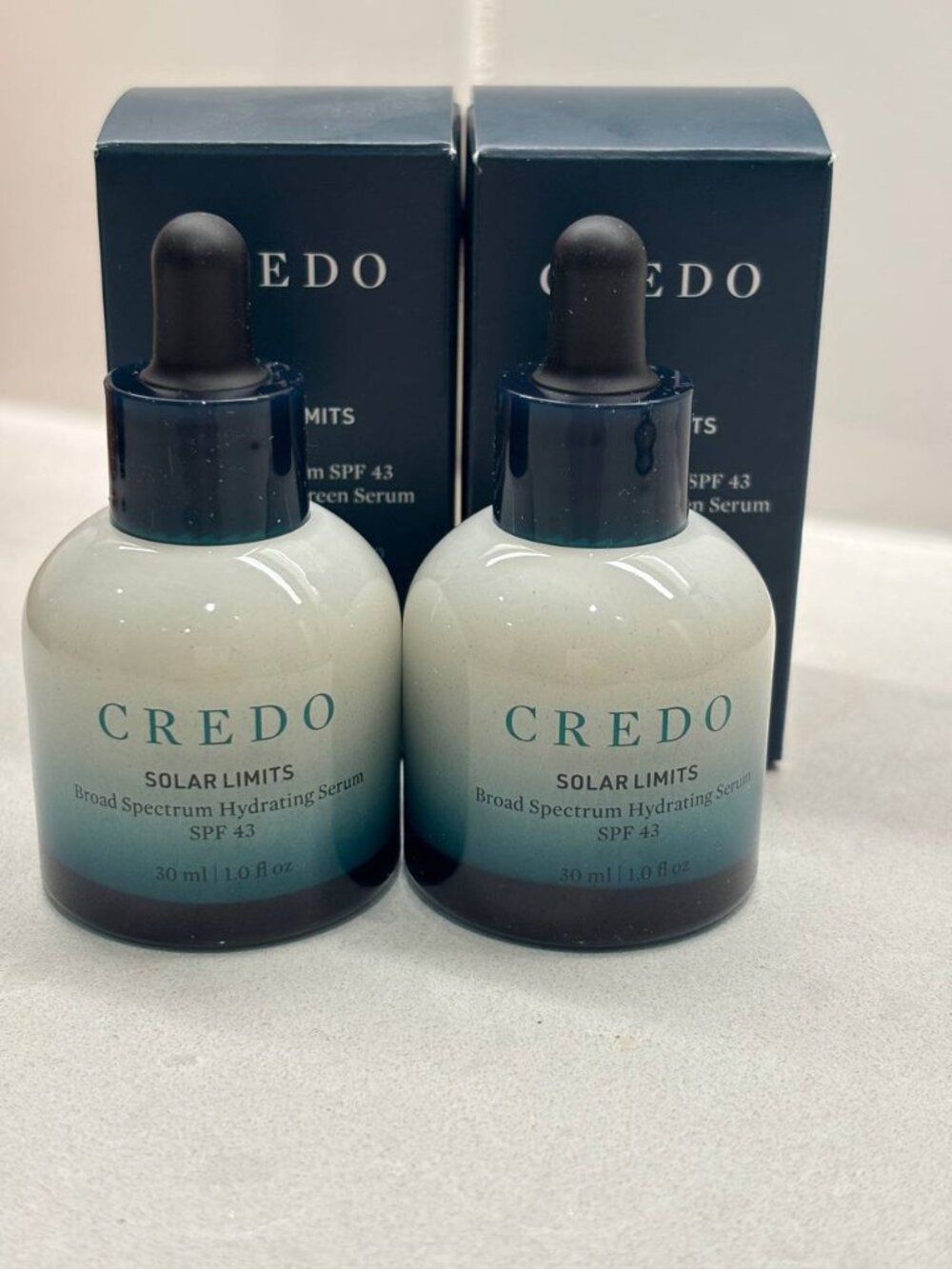 New Credo Skincare Solar Limits Serum SPF 43 (Set of 2)